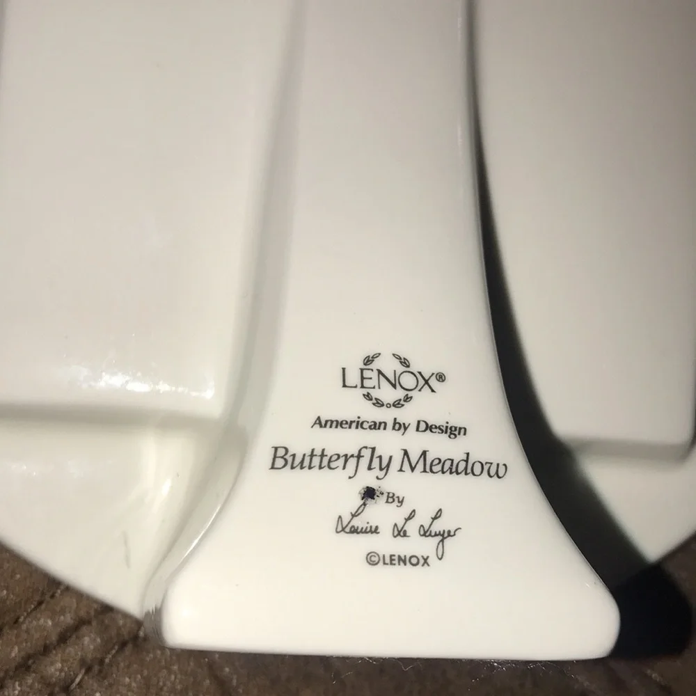 NWT Lenox Porcelain Butterfly Meadow Picture Frame - New Home | Color: Pink